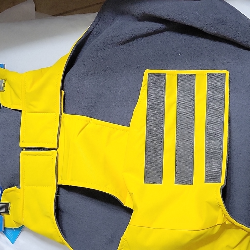 COPY - Rcpets Cascade dog coat yellow 20" - Picture 10 of 12